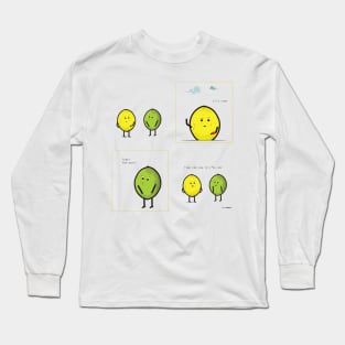 Lemon Ed - It's time Long Sleeve T-Shirt